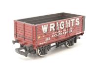 7-plank open wagon - 'Wrights Colchester Ltd.' 135 - separated from pack