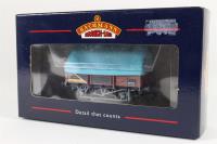 5 Plank China Clay Wagon with Hood B743127 in BR Brown Livery - Weathered