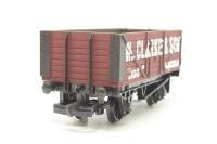 7 Plank Wagon 100 in 'W. Clarke & Sons' Red Livery - Limited Edition for B & H Models