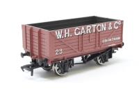 7 Plank Wagon 23 in 'W. H. Garton & Co.' Brown Livery - Limited Edition for B & H Models