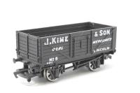 7 Plank Wagon 5 in 'J Kime & Sons' Black Livery - Limited Edition for B & H Models