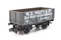 33-100NN 7 plank open wagon W.S. White & Co - exclusive to B&H Models