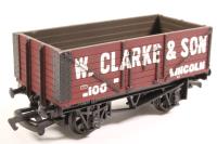 7-Plank Open Wagon - 'W. Clarke' - Special Edition of 100 for B&H Models
