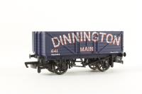 7 Plank Wagon 641 in 'Dinnington Main' Blue Livery - Limited Edition for Geoffrey Allison