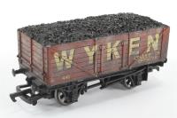 7 Plank Wagon 441 in 'Wyken Colliery Co.' Brown Livery