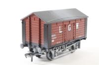 10 Ton Covered Salt Wagon 168 in 'L.G.W' Red Livery (Weathered) - Limited Edition for Harburn Hobbies