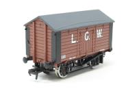 10 Ton Covered Salt Wagon 118 in 'L.G.W' Red Livery - Limited Edition for Harburn Hobbies