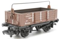 12 Ton Hybar Shock Absorbing Wagon B721326 in BR Brown Livery