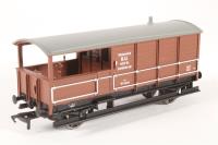 20 Ton Toad Brake Van W68856 in BR Bauxite Livery - 'Penzance R.U' - Limited Edition for Kernow Model Rail Centre