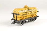 14 Ton Tank Wagon with Large Filler Cap 503 in 'Michael Nairn' Yellow Livery - Limited Edition for Harburn Hobbies