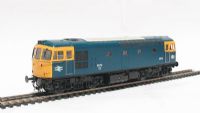 Class 33/0 diesel 6572 in BR blue with full yellow ends