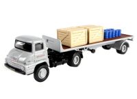 33201 Trader artic 2 axle flatbed in "London Transport" grey