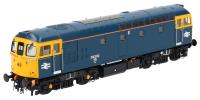 Class 33/2 33202 in BR blue with orange cantrail and headlight