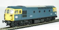 Class 33/1 diesel D6520 in BR blue with yellow ends