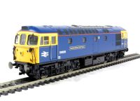 Class 33/1 diesel 33116/D6535 in BR Blue "Hertfordshire Rail Tours" (as during 1990's)