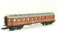 3370 Speiswagen buffet/restaurant coach in DRG brown