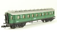 3390 Express 3rd coach in DRG green