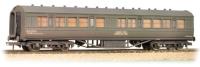 Period I 57ft ex-LMS composite coach in BR departmental olive green - weathered. Running number TBA