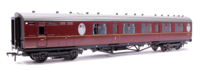 34-437A LNER Thompson Brake Composite Corridor BR Maroon No. E1193E