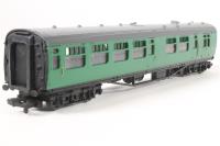 63ft. Bulleid 2nd Class Corridor, Open, Brake Coach S3949S in BR 'Southern Region' Green Livery
