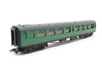 63ft. Bulleid 2nd Class Corridor Coach S127S in BR 'Southern Region' Green Livery
