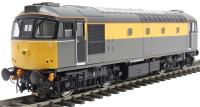 Class 33/0 in Civil Engineers 'Dutch' grey and yellow - unnumbered