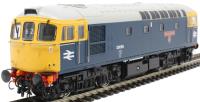 Class 33/0 33056 "The Burma Star" in BR blue with grey roof