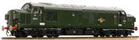 Class 37/0 D6710 in BR green with late crest & split headcodes
