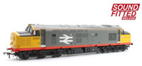 35-305SFX Class 37/0 Centre Headcode 37371 BR Railfeight (Red Stripe) Diesel Locomotive - DCC Sound Deluxe