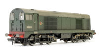 Custom Weathered Class 20/0 Disc Headcode D8015 BR Green (Late Crest) Diesel Locomotive
