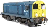 Class 20/0 20072 in BR blue with disc headcodes - weathered