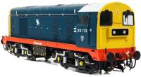 Class 20/0 20173 'Wensleydale' in BR blue with red solebar and white cab roof