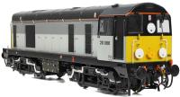 Class 20/0 8156 in BR green with full yellow ends and headcode box - weathered