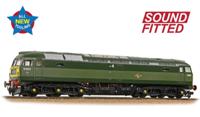 35-410ASF Class 47/0 D1922 BR Two-Tone Green (Small Yellow Panels) - DCC Sound