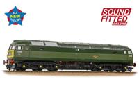 35-410BSFX Class 47/0 D1940 BR Two-Tone Green (Small Yellow Panels) - DCC Sound Deluxe
