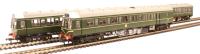 Class 117 3 car suburban DMU in BR green with speed whiskers - Digital sound fitted