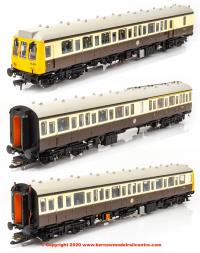 Class 117 3 car suburban DMU in GW150 chocolate & cream - Limited Edition for Kernow Model Centre