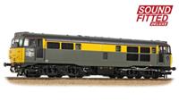 35-822SFX Class 31/1 Refurbished 31188 BR Engineers Grey & Yellow - DCC Sound Deluxe