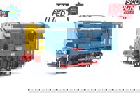35-915SFX Class 08 08617 Steve Purser BR Blue Deisel Locomotive - Deluxe DCC Sound