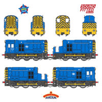 35-946SFX Class 13 13003 BR Blue Diesel Locomotive - DCC Sound Deluxe