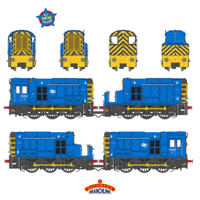 35-946 Class 13 13003 BR Blue Diesel Locomotive