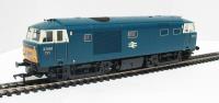 Class 35 Hymek D7040 in BR blue with white cab and yellow warning panel