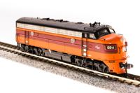 3524 F7A EMD 68C of the Milwaukee Road - digital sound fitted