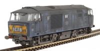 Class 35 'Hymek' 7052 in BR blue with small yellow panels - faded and weathered
