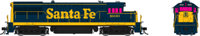 35505 U25B GE with low hood of the Santa Fe #1609 - digital sound fitted