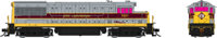 35512 U25B GE with low hood of the Erie Lackawanna #2511 - digital sound fitted