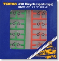 35817 Bicycles Set A - pack of 8