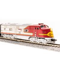 3583 E6A EMD 12L of the Santa Fe - digital sound fitted