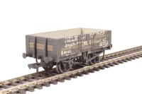 37-039 5 plank wagon with steel floor and load - "Helwith Bridge Road Stone" - weathered