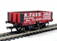 37-060 5 plank wagon with wood floor - 'R.Fred.Cole' 11